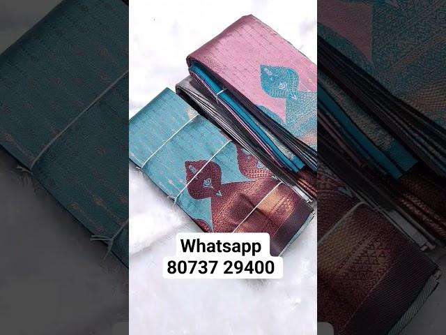 semi silk saree To order screenshot and whatsapp 80737 29400/ kanitha Fashions #saree#silksare