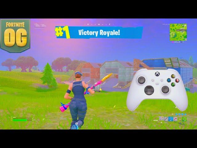 *NEW* Fortnite OG Season 1 Controller Gameplay (4K 120FPS)