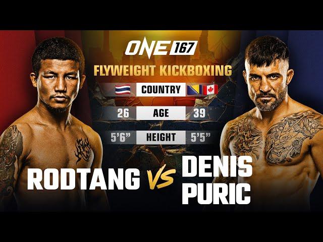 EPIC Kickboxing Banger  Rodtang vs. Denis Puric | Full Fight