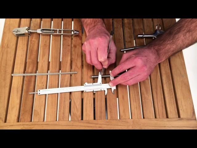 Measuring Sailboat Turnbuckle Swage Studs | Expert Advice