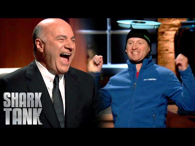 Shark Tank US | Hilarious Prank-O Pitch Has The Sharks In Stitches!