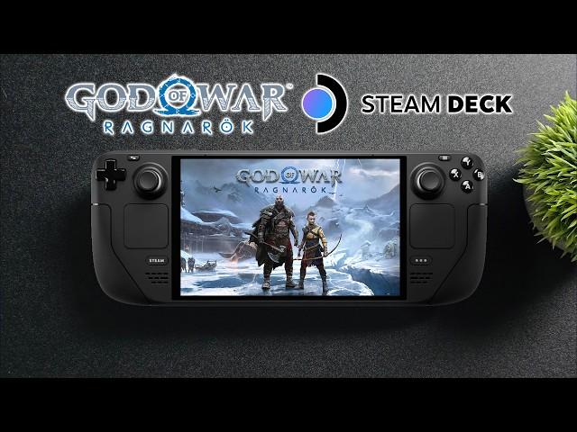 God of War Ragnarök On The Steam Deck OLED Is Awesome! 60FPS Settings