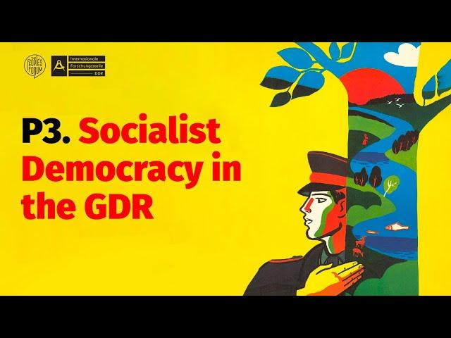 Socialist democracy in the German Democratic Republic (GDR)