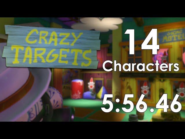 [WR] PvZ GW2 Crazy Targets 14 Characters in 5:56.46