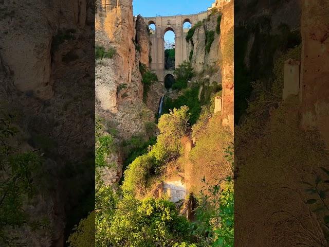 stunning place to watch the sunset in Ronda, Spain#sunset #travel #romantic