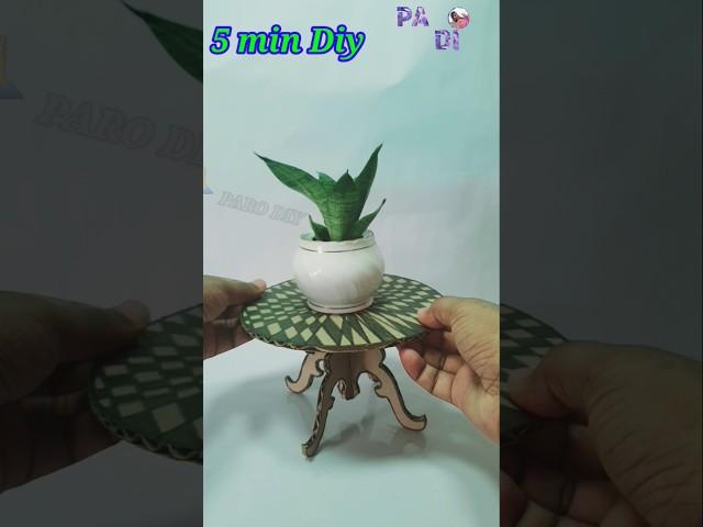 How to make a beautiful decorative show piece for Home decor  table # easy cardboard diy # craft