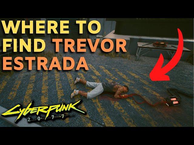 Cyberpunk 2077 - Where To Find Trevor Estrada (Secret Location)