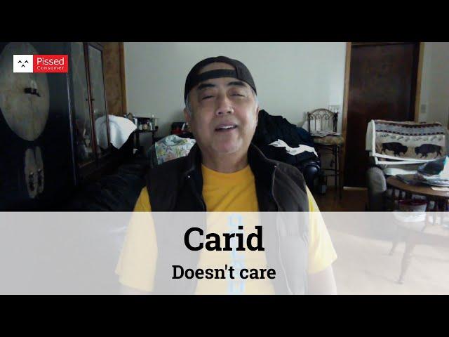 "Don't buy from Carid" (Carid Reviews)