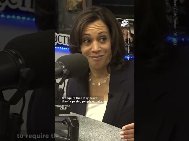 Kamala Harris Discussed Plan to Achieve Equal Pay in 2019
