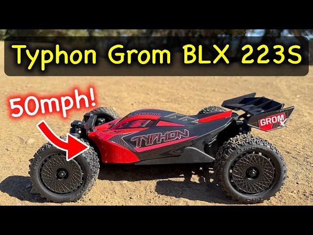 Arrma Typhon Grom BLX Brushless 223S - Best 1/14 mini-scale RC 4wd buggy car!