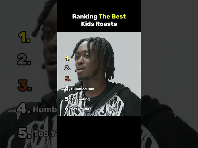 Ranking The BEST Kids Roasts