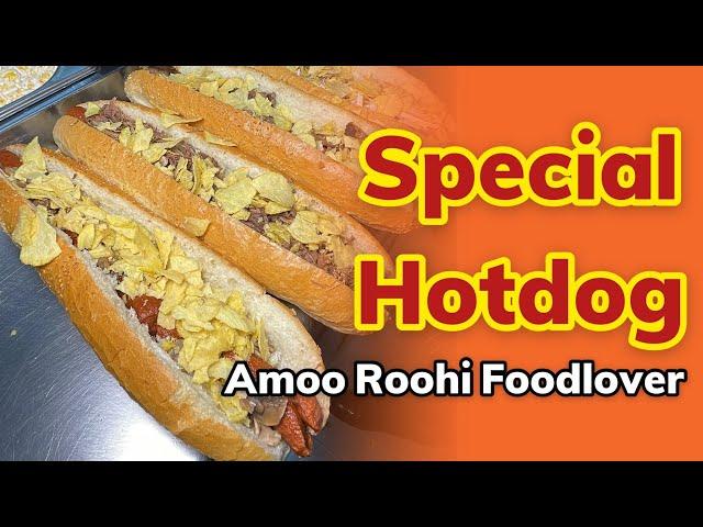 Special oven Hotdog named pamchal Hotdog / in tehran by Amoo Roohi Foodlover