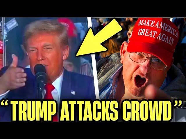 Trump ATTACKS Crowd As Speech Takes SHOCKING Turn!