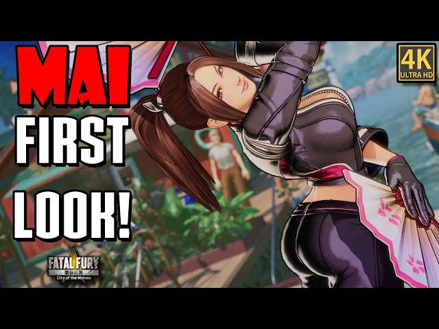 Mai Shiranui looks FAN-Tastic! First Look & Gameplay Details - Fatal Fury: City of the Wolves