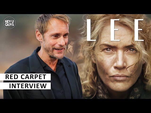 Alexander Skarsgård Red Carpet Interview | Lee UK Premiere | Lee Miller biopic