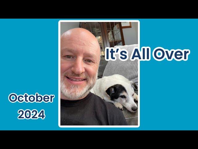 It’s All Over. Uk Gardening Vlog. October 2024