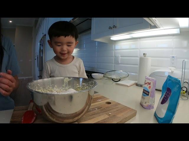 20191104 Simple X'Mas Cookies Making with Babies