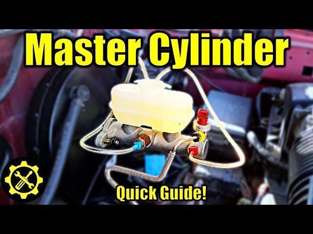 1987 - 1996 Ford F-150 Master Cylinder Replacement Quick Guide!