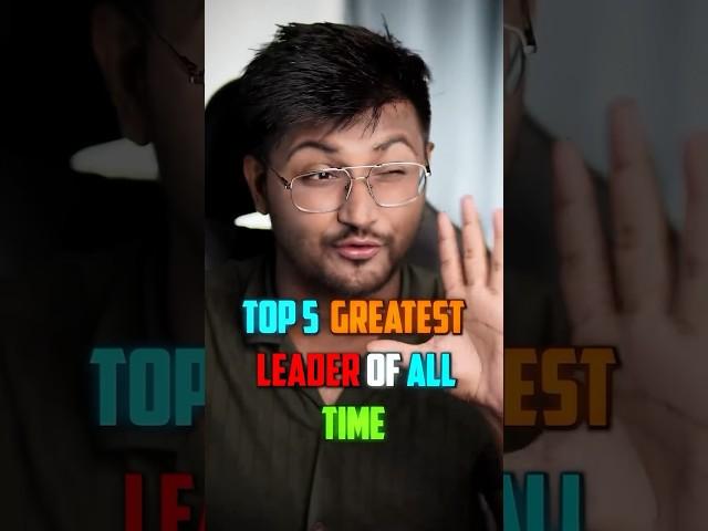 Top 5 Greatest Leader of All Time Other thenMarvel