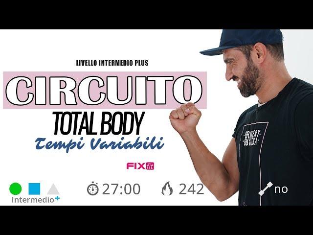 Esercizi Total Body A Corpo Libero - Allenamento a Circuito Senza Salti