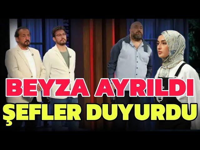 Beyza Masterchef den Ayrıldı mı? Merak Edilen Sorunun Cevabı Somer Şef den geldi!