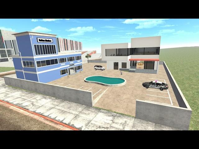 Franklin Change House with Police Station in Indian Bike Driving 3D