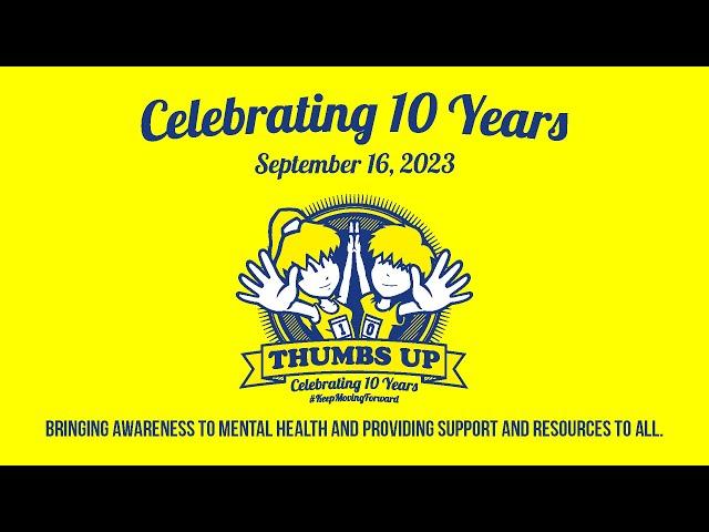 10th Annual Thumbs Up 5K/10K Event Recap Supporting Mental Health & Suicide Prevention.