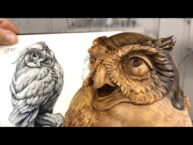 I make a STARGAZER OWL