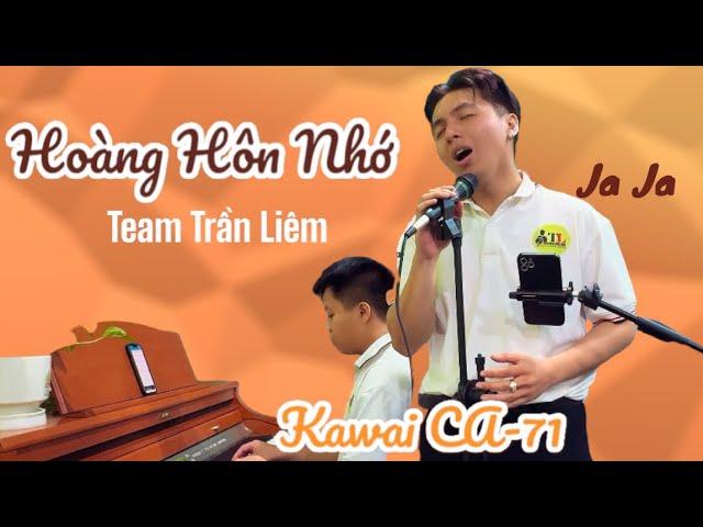 Hoàng Hôn Nhớ Cover - Team Trần Liêm | Piano Kawai CA71 || Nhạc Cụ Trần Liêm