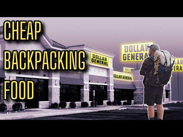 Cheap Backpacking Food at Dollar General