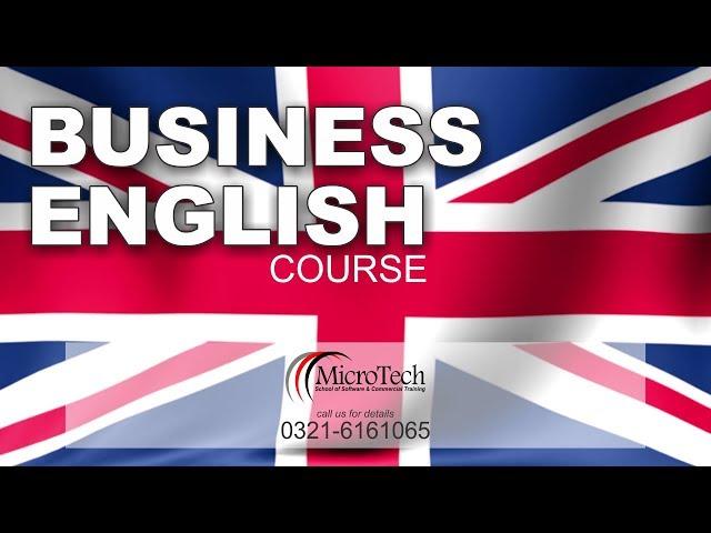 Business English Course by Microtech Institute Sialkot