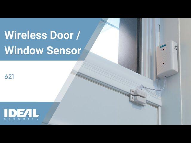 Ideal Security SK621 Wireless Door or Window Sensor with Alarm: Instructions