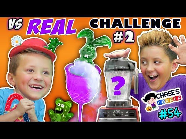 Chase's Corner: GUMMY vs REAL Halloween Edition (#54) | DOH MUCH FUN