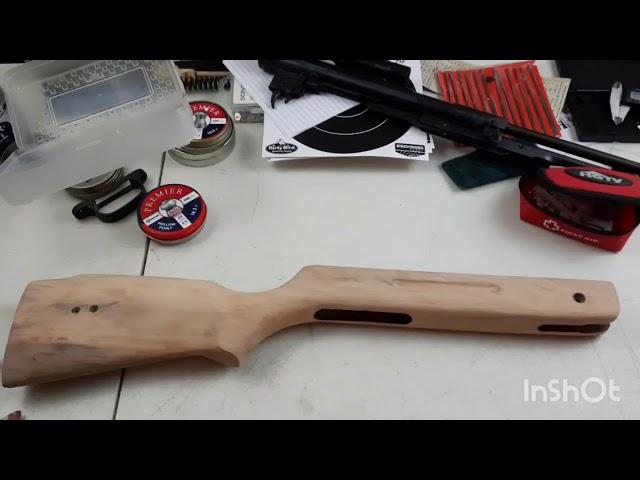 Chinese B3 Project-Preparing the stock for refinishing.