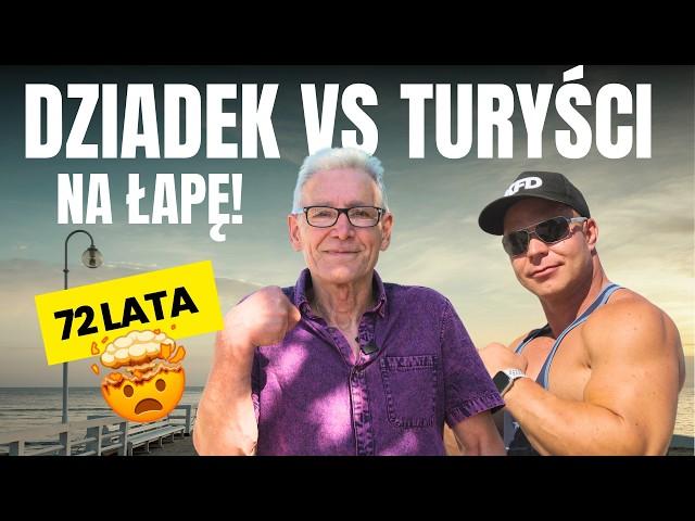 NIE WIEDZIELI, ŻE TO 72-LETNI MISTRZ ŚWIATA ARMWRESTLINGU