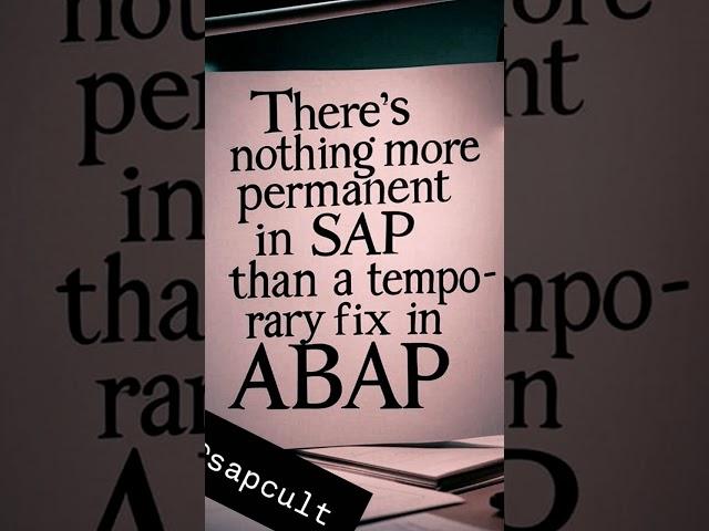 #music #sapmemes #memes #sappassion #sad #explore #funny #likeme #abap