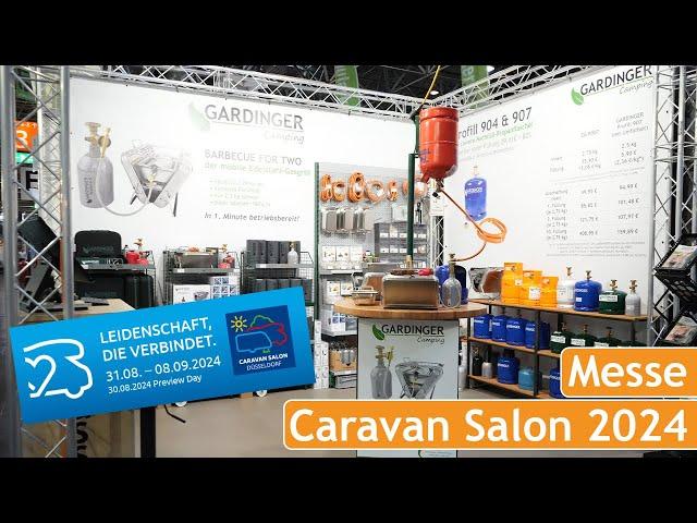 GARDINGER auf dem Caravan Salon 2024 in Düsseldorf | Profill Serie, Campinggaz Alternative und BBQ42