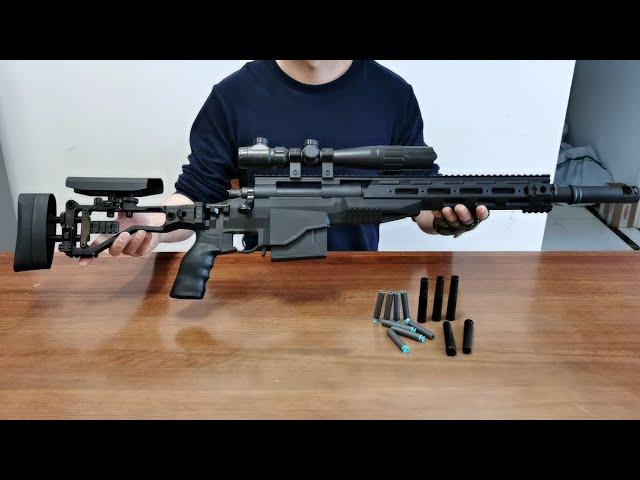 Remington M40A6 Sniper Rifle Dart Blaster Unboxing 2023