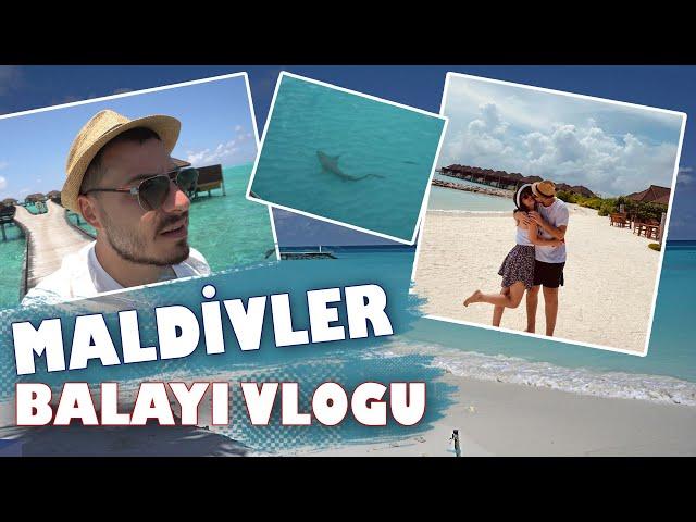 MALDİVLER BALAYI VLOG - KAMERAMIZ OKYANUSA DÜŞTÜ