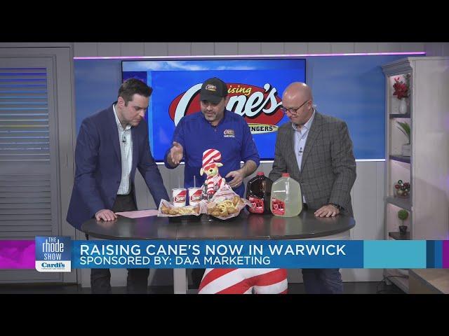 Visit the newest Raising Cane’s location in Warwick - The Rhode Show