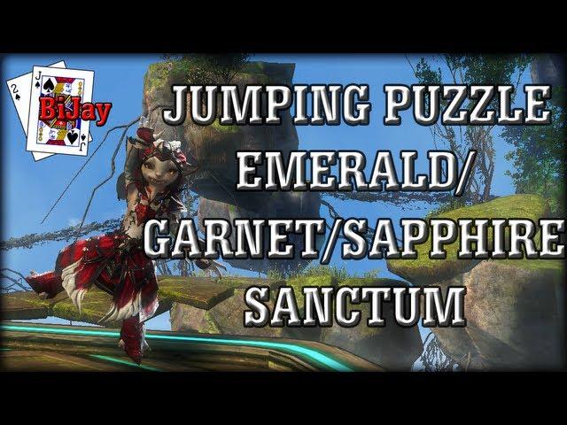 Emerald/Garnet/Sapphire Sanctum (Jumping Puzzle in Guild Wars 2)