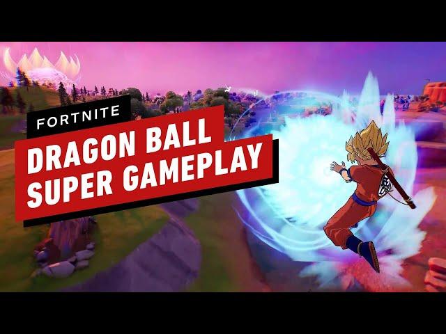 5 Minutes of Fortnite X Dragon Ball Super Gameplay