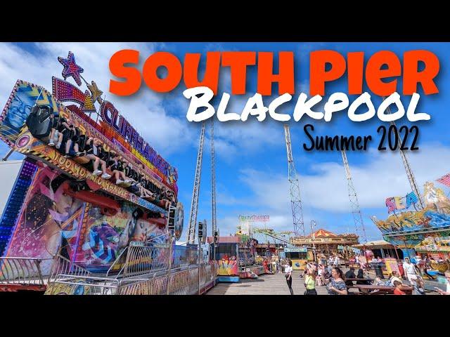 Blackpool South Pier | Rides and Attractions | July 2022