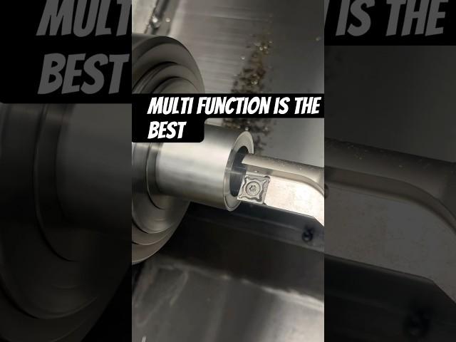 Multi Function tools are the best  @eCERATIZIT   Ecocut - #tech #short #shorts #fun  #cnc #tool
