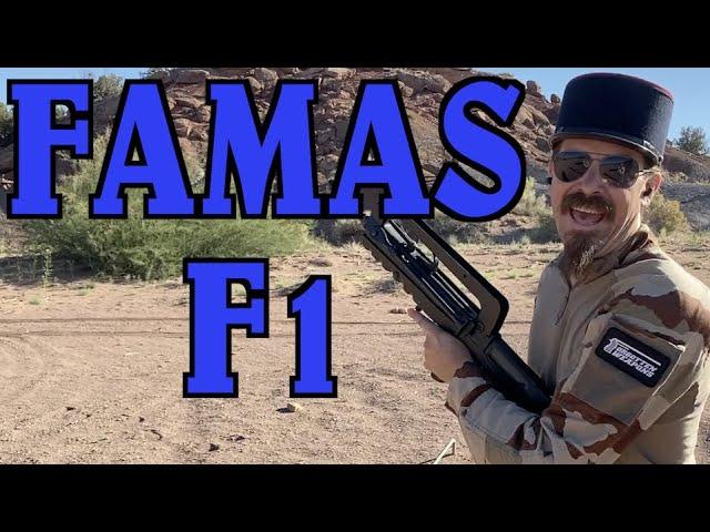 Ian Finally Takes a Full Auto FAMAS F1 to the Range