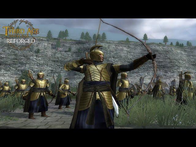 RIVENDELL, THE HOUSE OF ELROND (Siege Battle) - Third Age: Total War (Reforged)