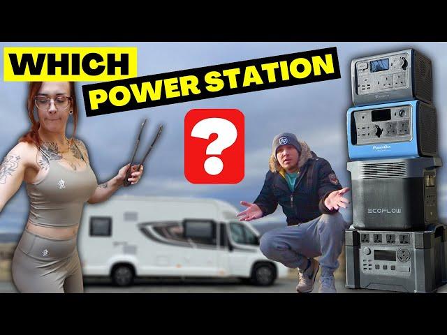 The Best Power Station for Van Life UK (off grid living)