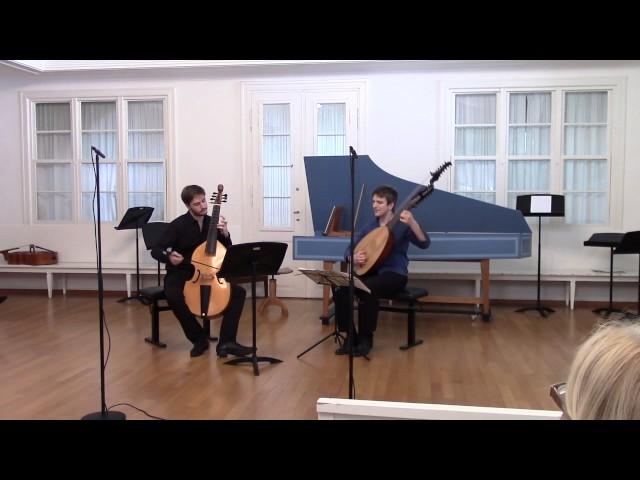 André Lislevand & Jadran Duncumb- Fantasia from J.S.Bach/S.L.Weiss BWV 1025 in A Major