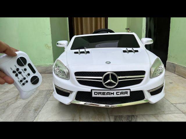 RC Mercedes-AMG Car Unboxing & Testing | Remote Control Ride on Mercedes-Benz Car | Shamshad Maker