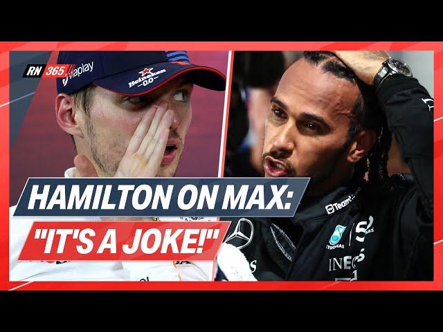 Hamilton Defends Verstappen After 'Joke' FIA Punishment | F1 Update